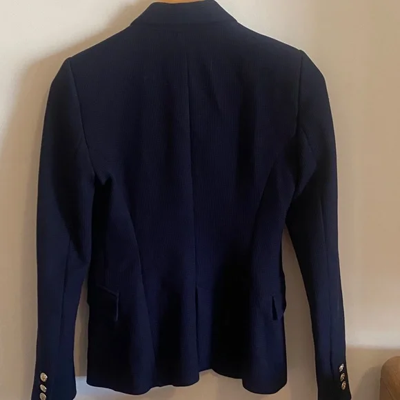 NWOT ZARA Woman Navy Blazer - Picture 9 of 12
